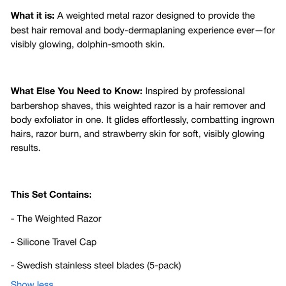 Hanni Razor Kit - Picture 3 of 7